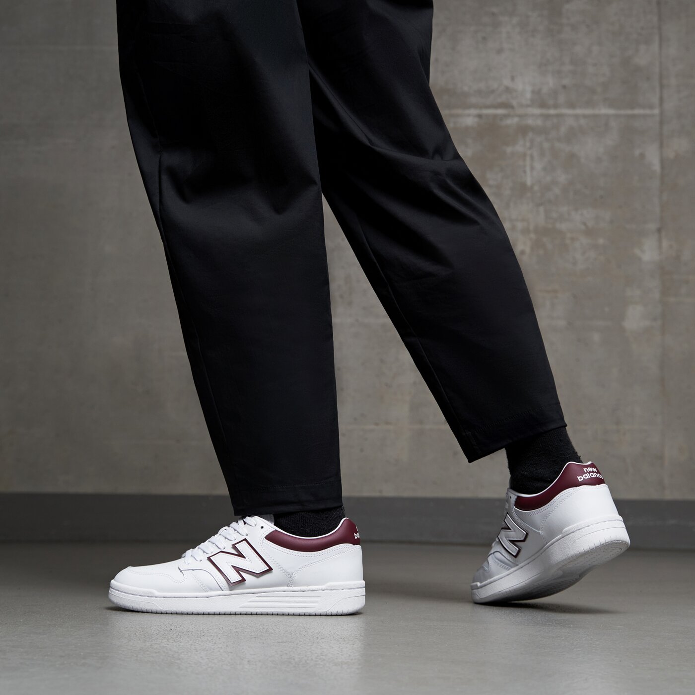 Мъжки маратонки NEW BALANCE 480 bb480ldb цвят бял