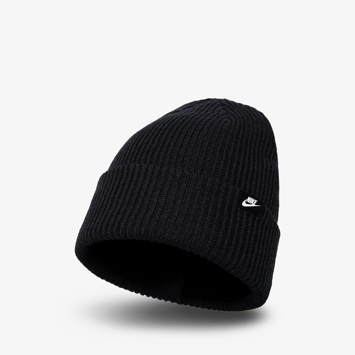 Дамска зимна шапка NIKE ШАПКА U NSW BEANIE FISHERMAN dv5435-010 цвят черен