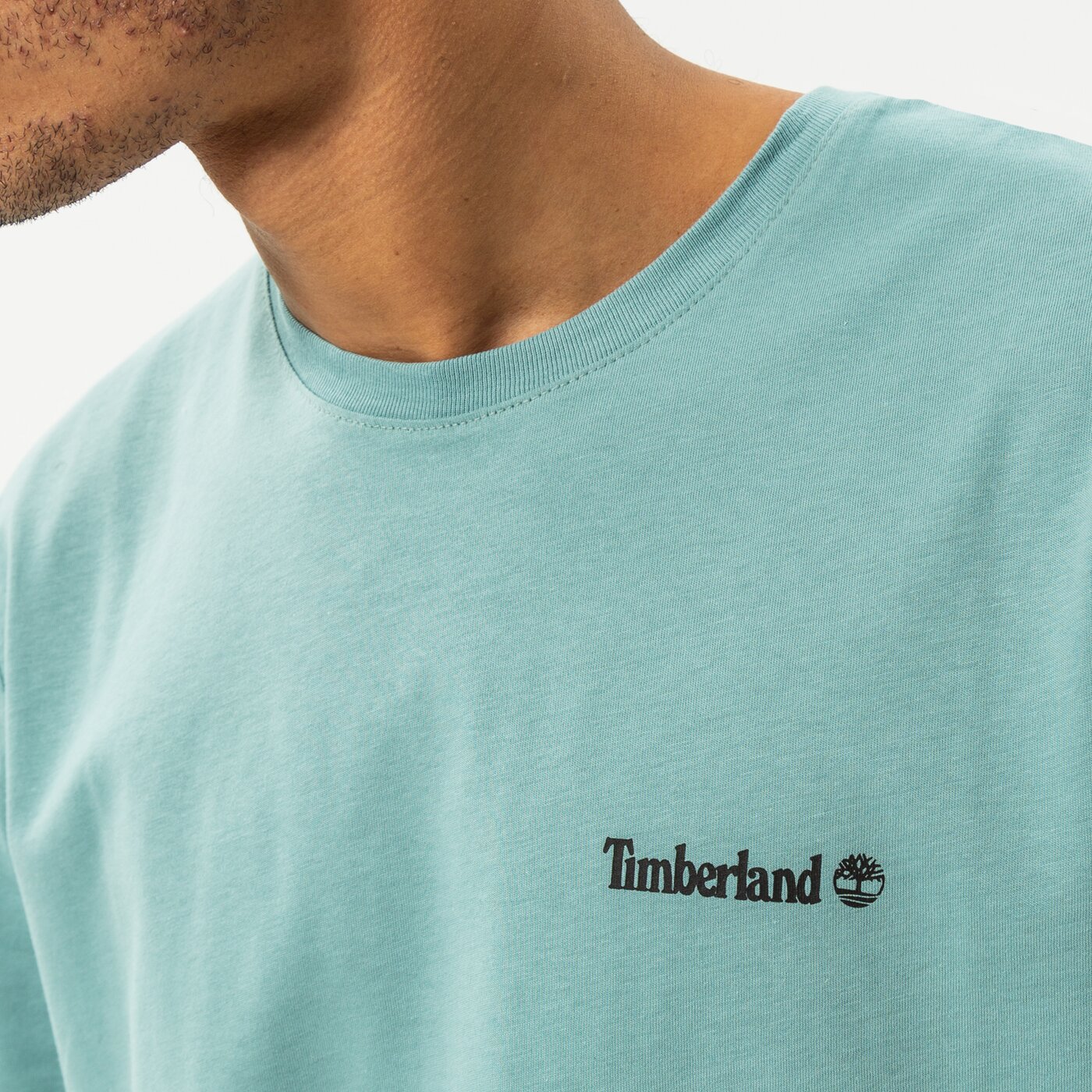 Мъжка тениска TIMBERLAND ТЕНИСКА EPP - SMALL LOGO PRINT TEE tb0a5pgzg991 цвят зелен