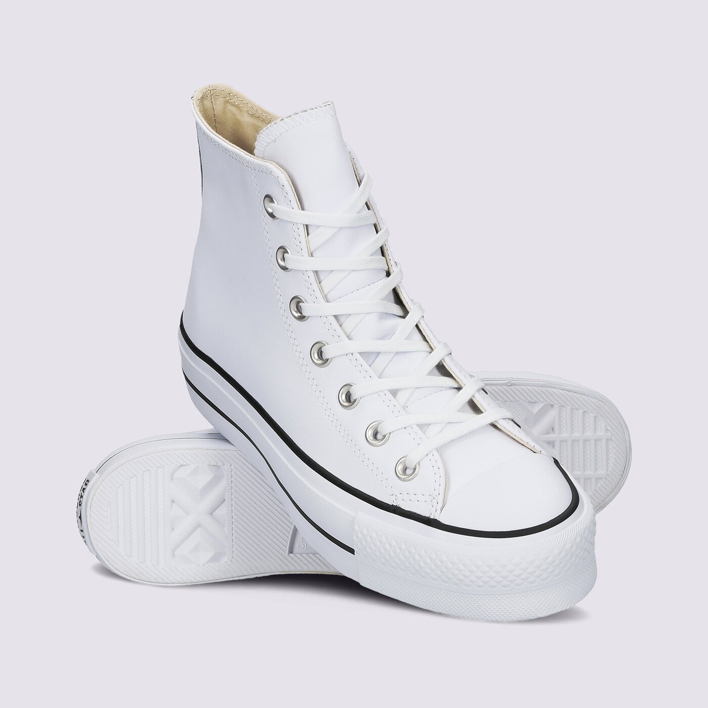 Дамски маратонки CONVERSE CHUCK TAYLOR ALL STAR LIFT 561676c цвят бял