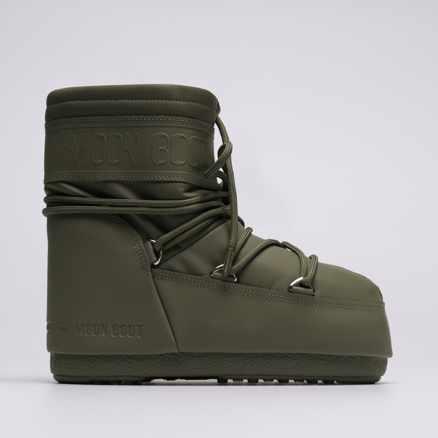 Дамски кежуал MOON BOOT ICON LOW RUBBER  14093800002 цвят зелен