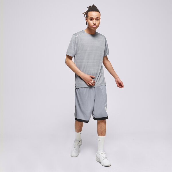 Мъжка тениска NIKE MILER TEE SMOKE aj7565084 цвят сив