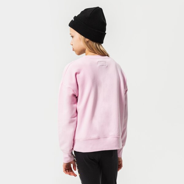 Детски суичър JORDAN СУИТЧЪР ESSENTIALS CREW GIRL 45a859-a9y цвят розов