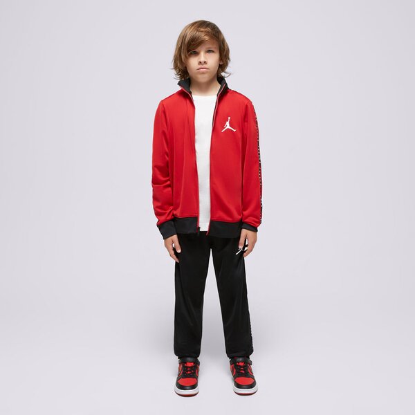 Детска тениска JORDAN КОМПЛЕКТ AIR JORDAN TRICOT SET BOY 95a449-kr5 цвят черен