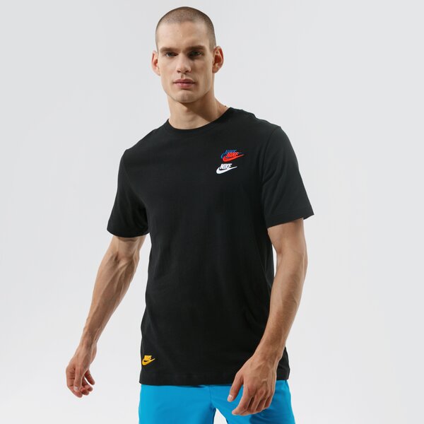 Мъжка тениска NIKE ТЕНИСКА M NSW TEE CLUB ESSENTIALS dj1568-010 цвят черен