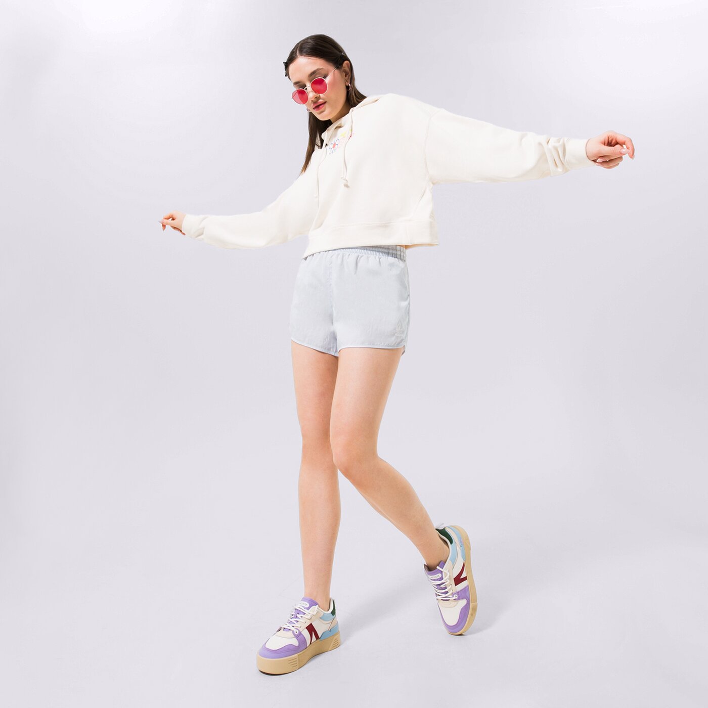 Дамски суичър ADIDAS СУИТЧЪР С КАЧУЛКА HOODIE gp3495 цвят бежов