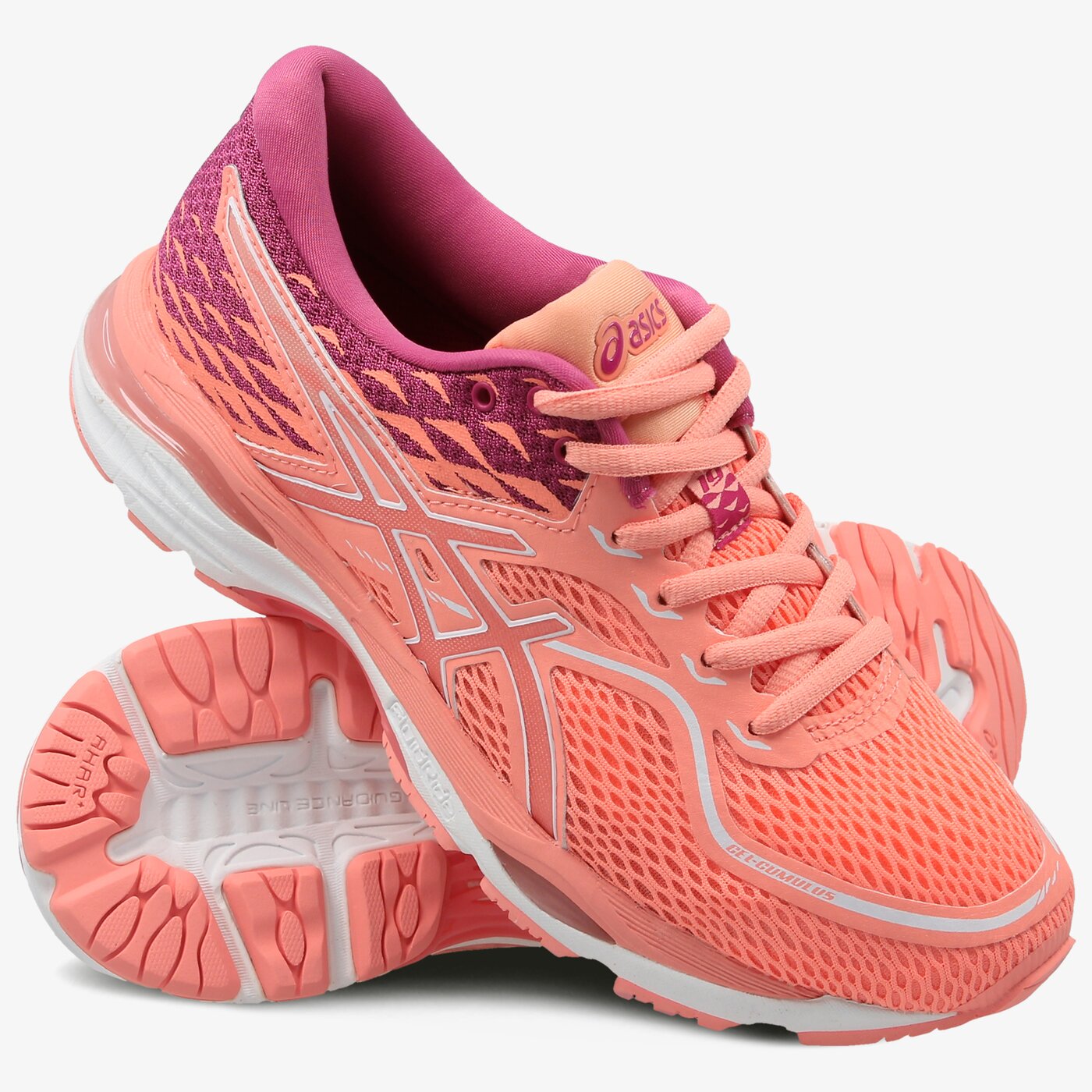 Дамски маратонки ASICS GEL-CUMULUS 19 t7b8n0606 цвят оранжев