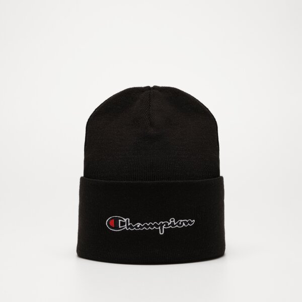 Дамска зимна шапка CHAMPION ШАПКА BEANIE CAP 805678kk001 цвят черен