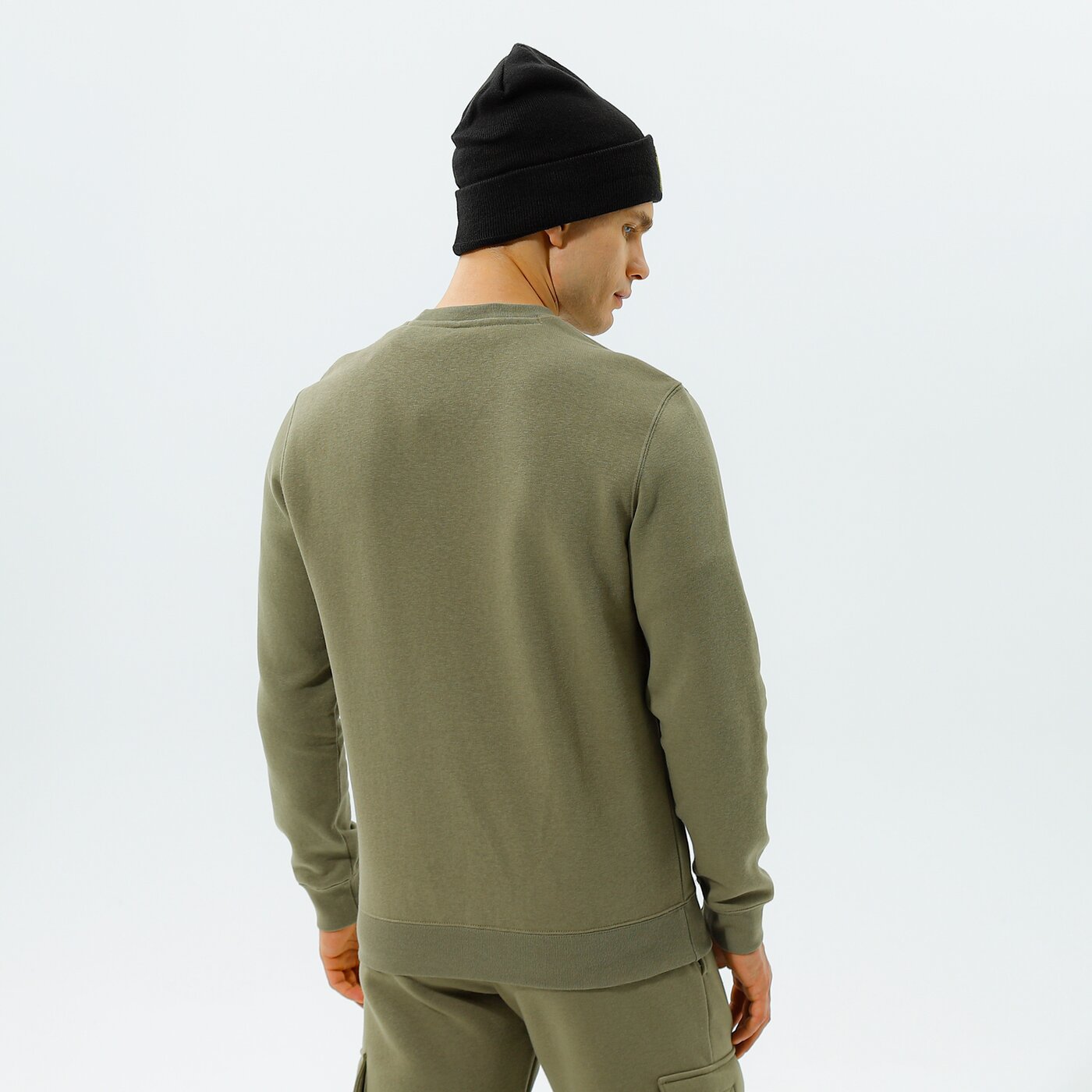 Мъжки суичър CHAMPION СУИТЧЪР CREWNECK SWEATSHIRT 214750gs044 цвят каки