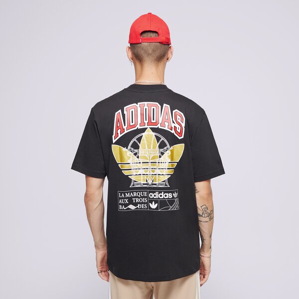 Мъжка тениска ADIDAS ТЕНИСКА LC ARCH TEE BLK ix6760 цвят черен