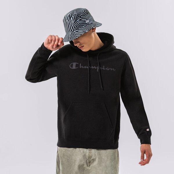 Мъжки суичър CHAMPION СУИТЧЪР С КАЧУЛКА HOODED SWEATSHIRT 218282kk002 цвят черен