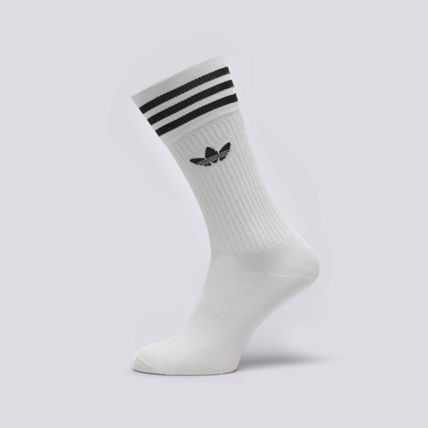 Дамски чорапи ADIDAS ЧОРАПИ 3-PACK SOCKS HIGH CREW s21489 цвят бял