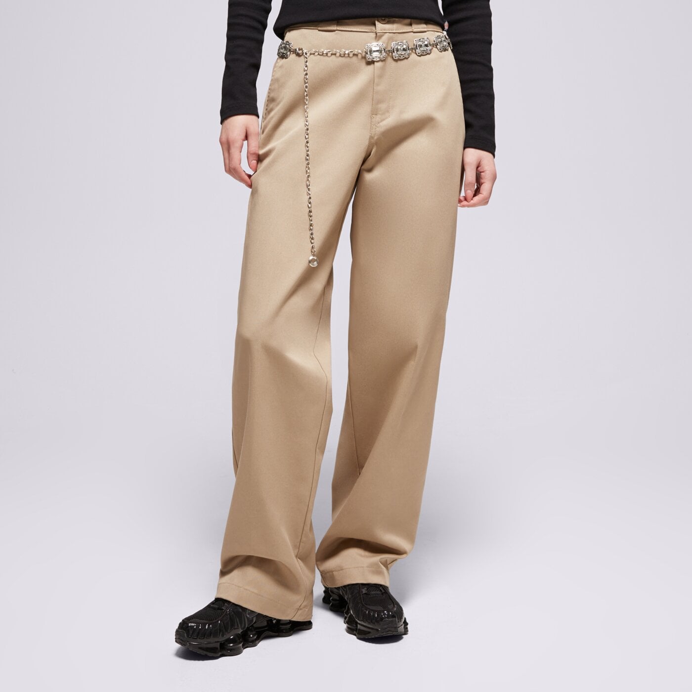Дамски панталони DICKIES ПАНТАЛОНИ 248 PANT W dk0a87pl0ds1 цвят бежов