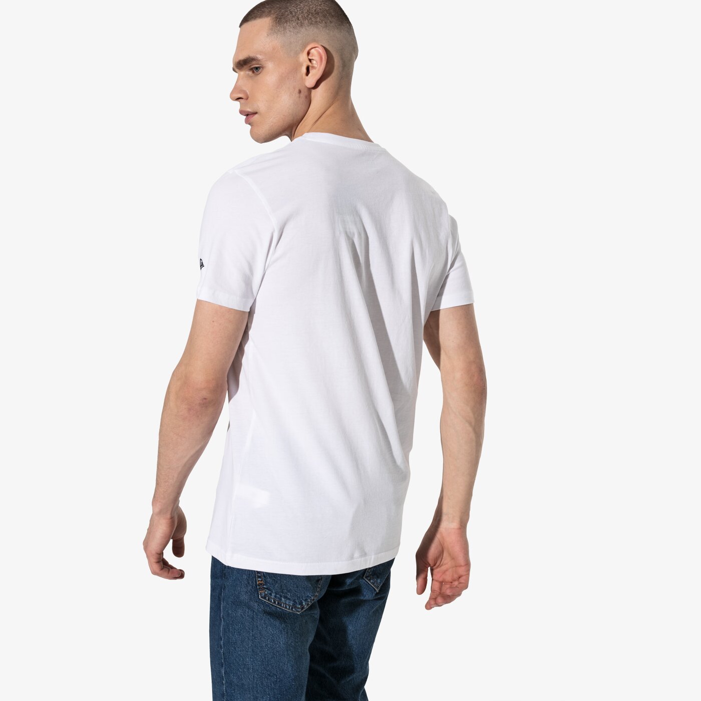 Мъжка тениска NEW ERA ТЕНИСКА SS NE BASKETBALL TACTIC 12052223 цвят бял