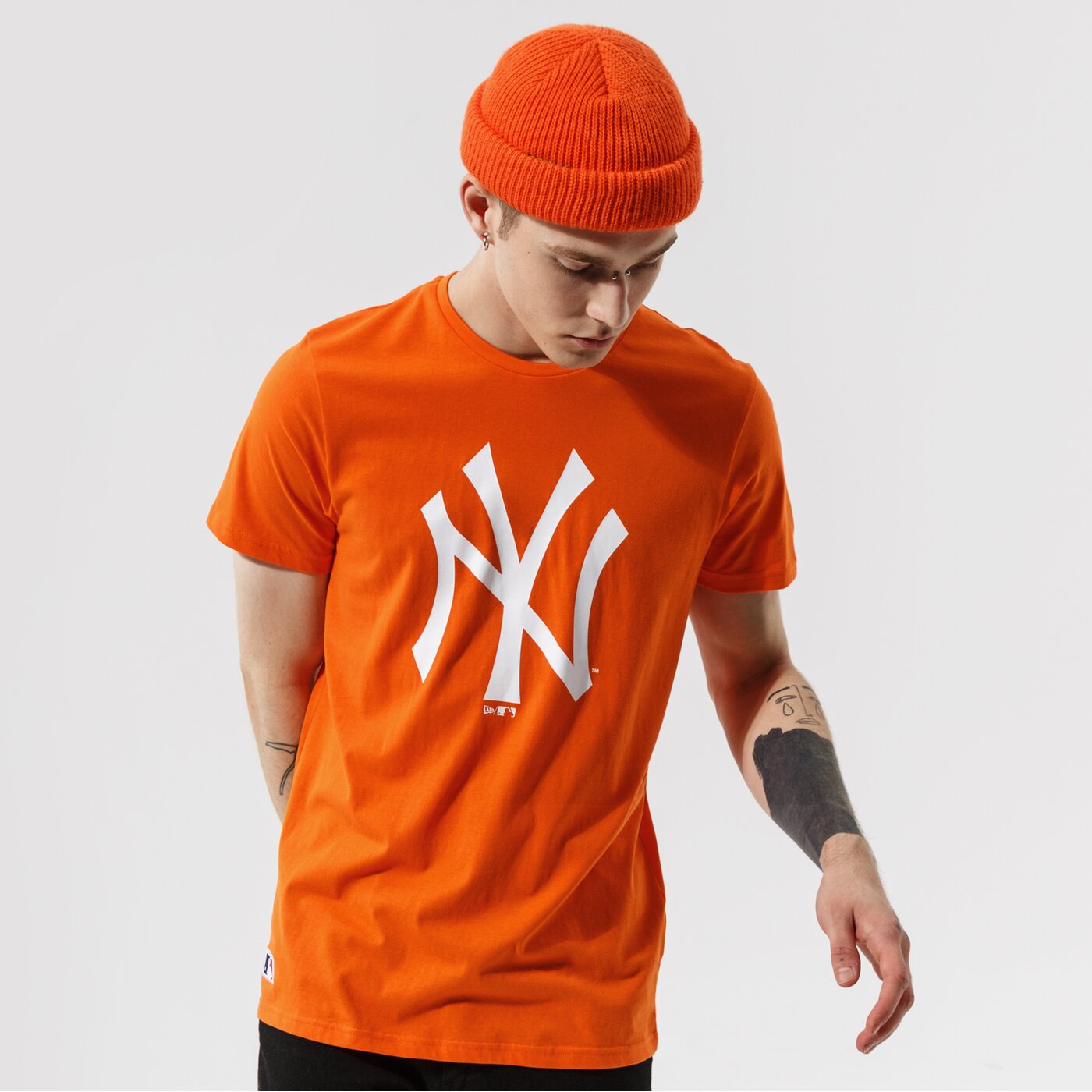 Мъжка тениска NEW ERA ТЕНИСКА MLB SEASONAL TEAM LOGO TEE NEYYAN SORWHI 12827226 цвят горчица