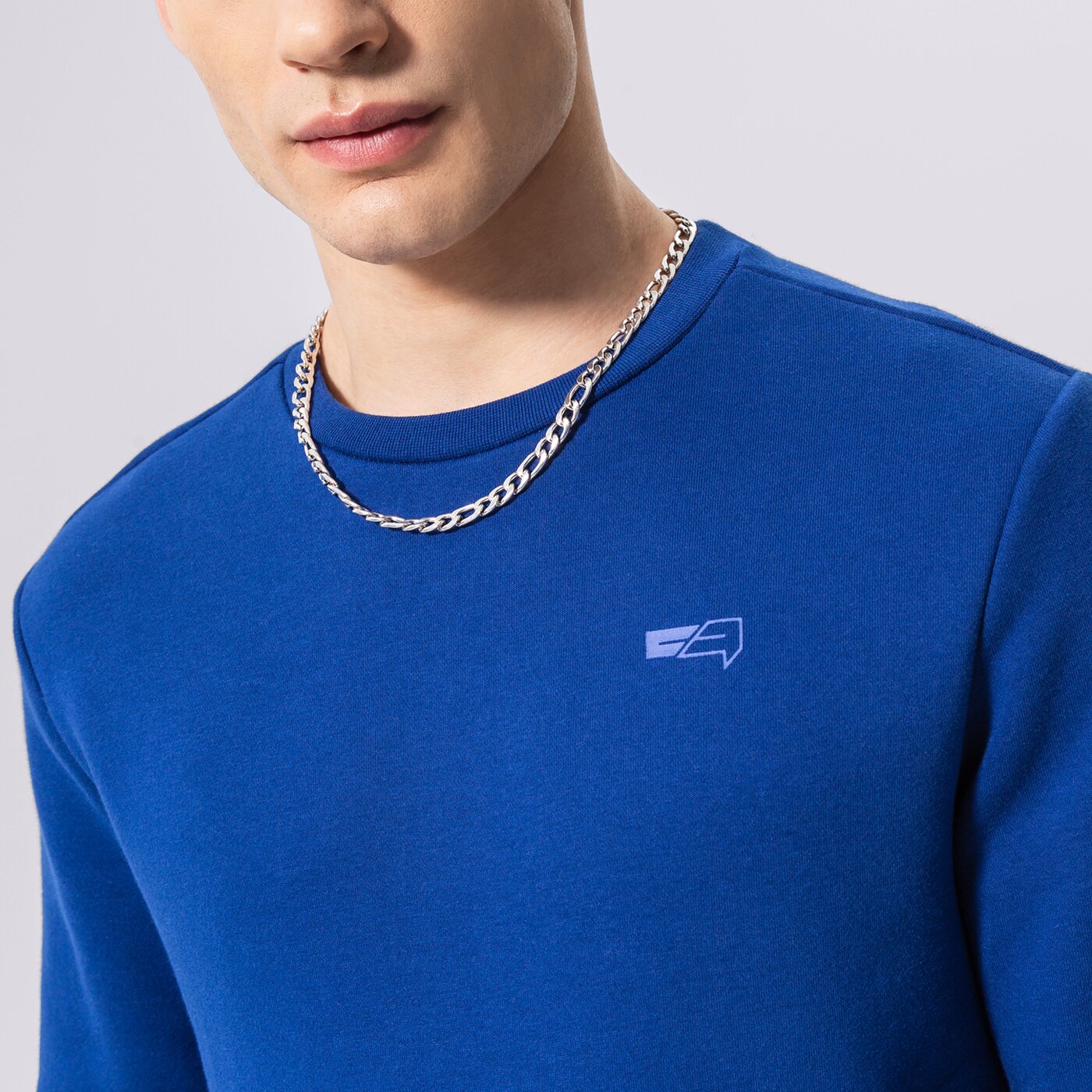 Мъжки суичър CONFRONT СУИТЧЪР ESSENTIAL CREW cf122blm92003 цвят тъмносин