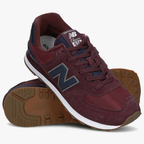 Мъжки маратонки NEW BALANCE ML574SPQ ml574spq цвят бордо