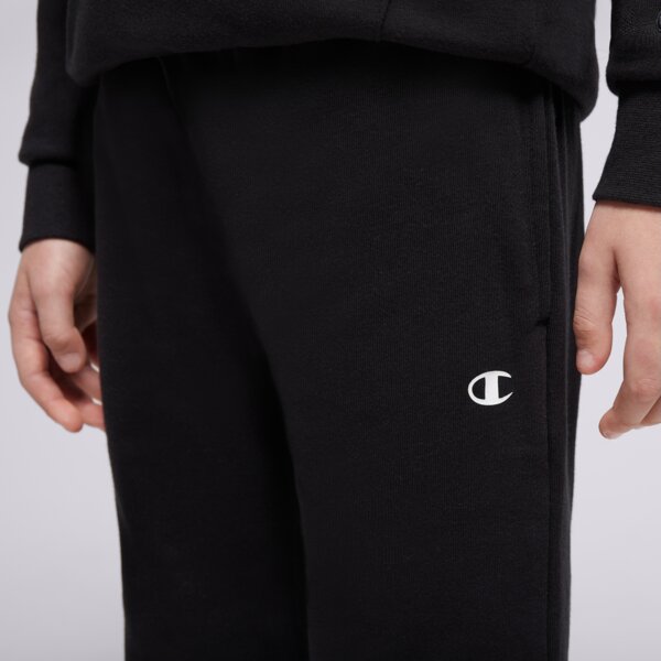 Детски панталони CHAMPION ПАНТАЛОНИ RIB CUFF PANTS B 306835kk001 цвят черен