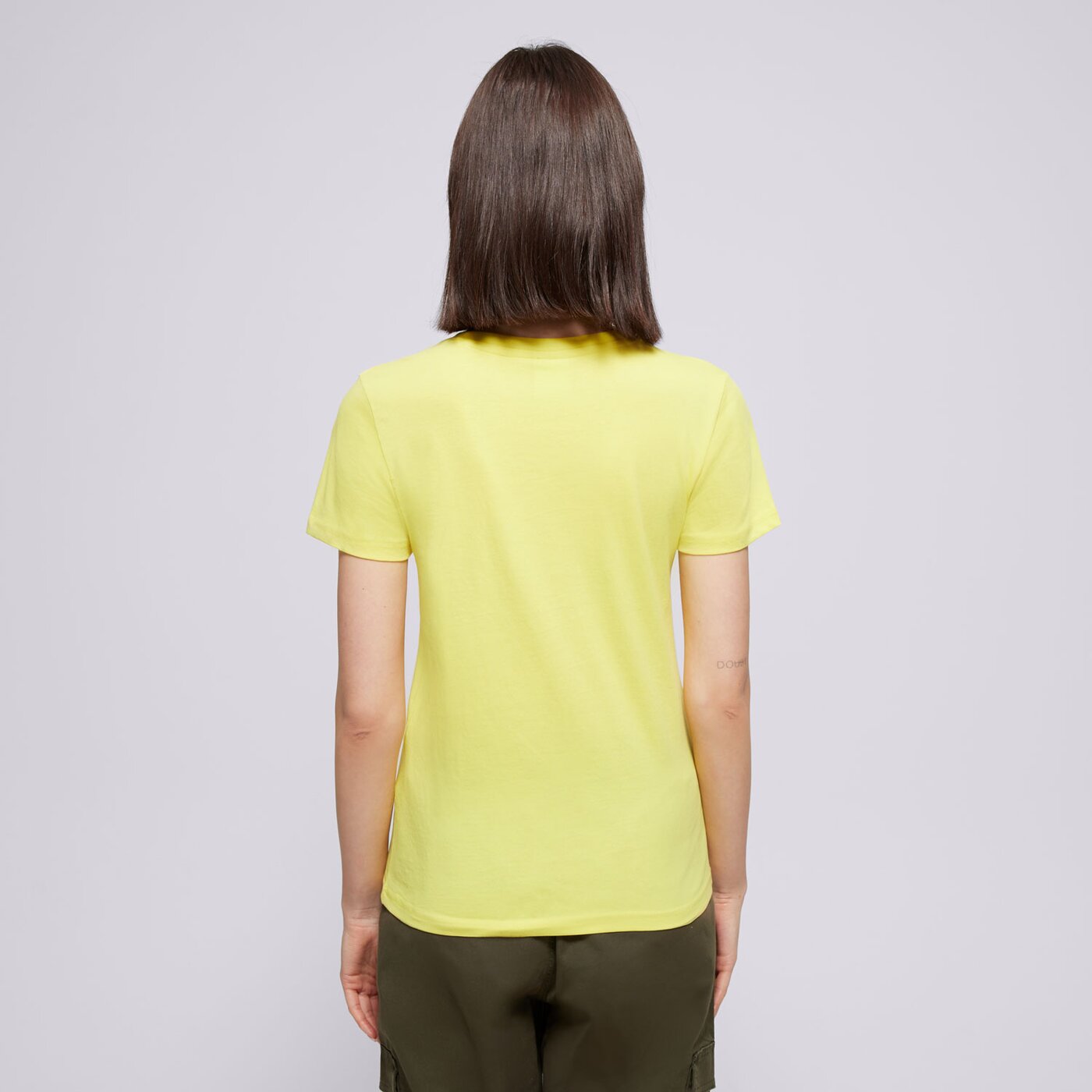 Дамска тениска CHAMPION ТЕНИСКА CREWNECK ТЕНИСКА 114780ys021 цвят жълт