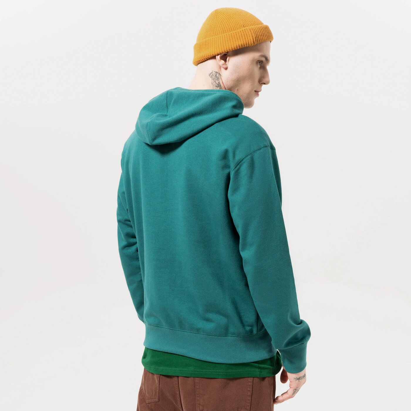 Мъжки суичър NEW BALANCE СУИТЧЪР С КАЧУЛКА UNISSENTIAL ut21500vda цвят син