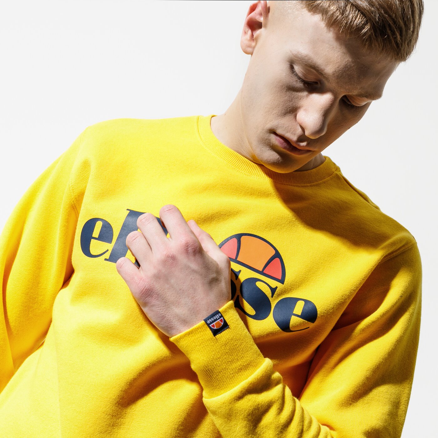 Мъжки суичър ELLESSE СУИТЧЪР SL SUCCISO she07930yellow цвят жълт