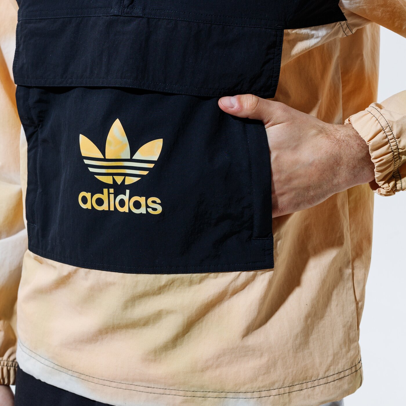 Мъжко преходно яке ADIDAS ЯКЕ CAMO WINDBREAKR gn1876 цвят бежов