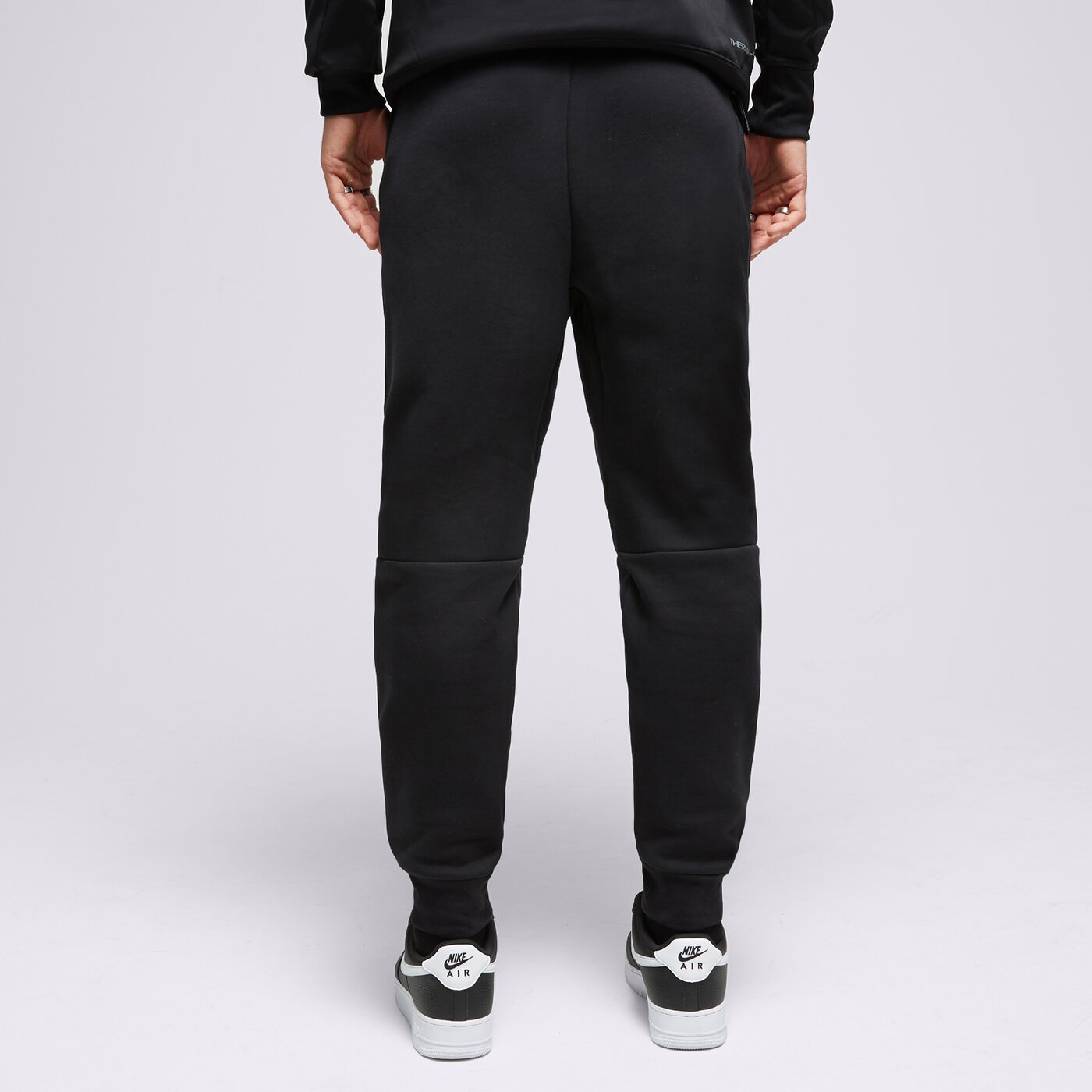 Мъжки панталони NIKE ПАНТАЛОНИ M NK TECH FLC OVERLAY JGGR dr6171-010 цвят черен