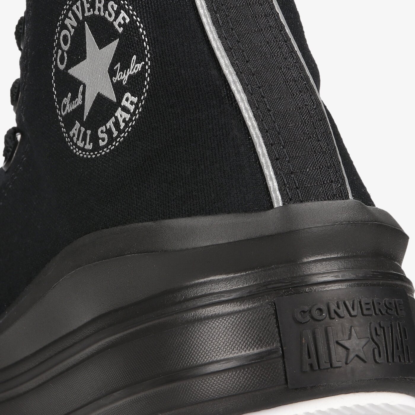 Дамски маратонки CONVERSE CHUCK TAYLOR ALL STAR MOVE 572070c цвят черен