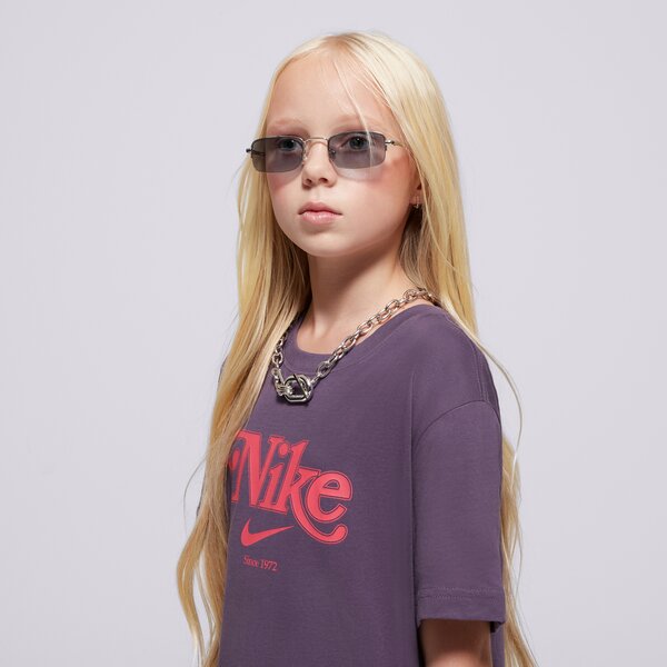 Детска тениска NIKE ТЕНИСКА G NSW TREND BF TEE GIRL hm0528-573 цвят тъмносин