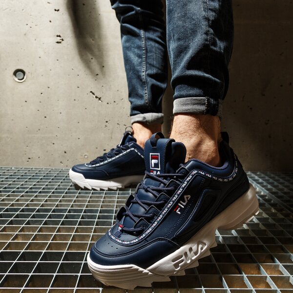 Мъжки маратонки FILA DISRUPTOR LOGO M 101098121n цвят тъмносин