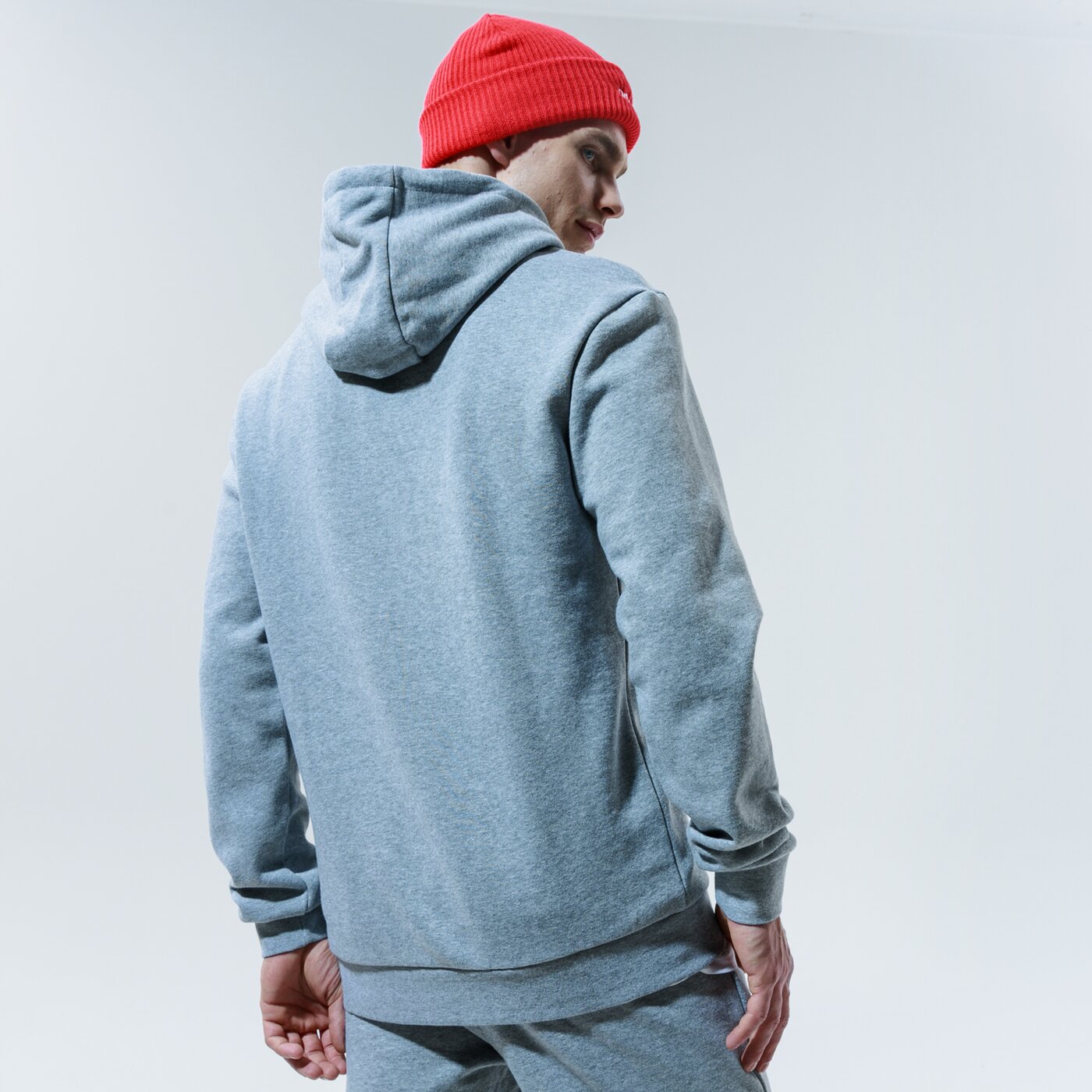 Мъжки суичър CONFRONT СУИТЧЪР С КАЧУЛКА BIG LOGO HOODY cf320blm38004 цвят сив