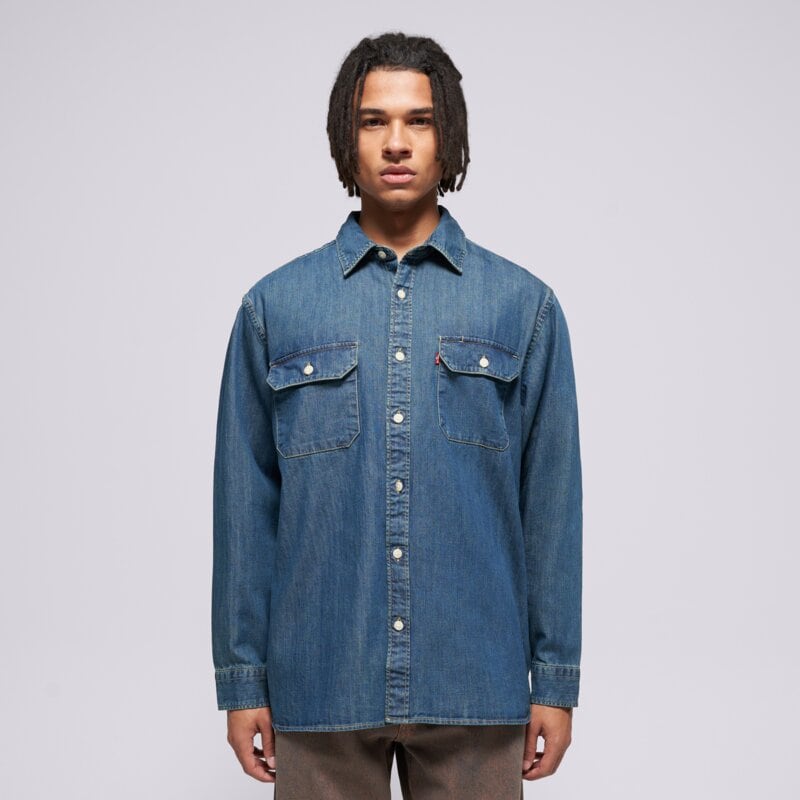 LEVI'S РИЗА JACKSON WORKER DARK INDIGO - WORN IN