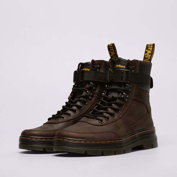 Дамски боти DR.MARTENS COMBS TECH LEATHER  27804201 цвят кафяв