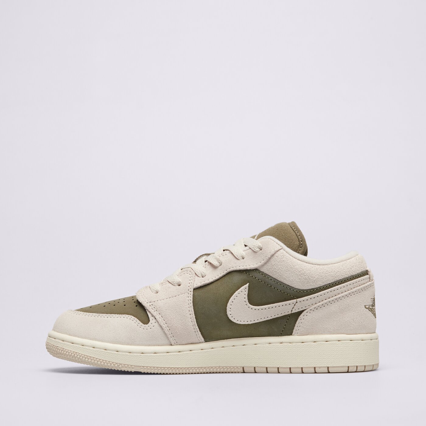 Детски маратонки JORDAN AIR 1 LOW  hv4396-201 цвят кафяв