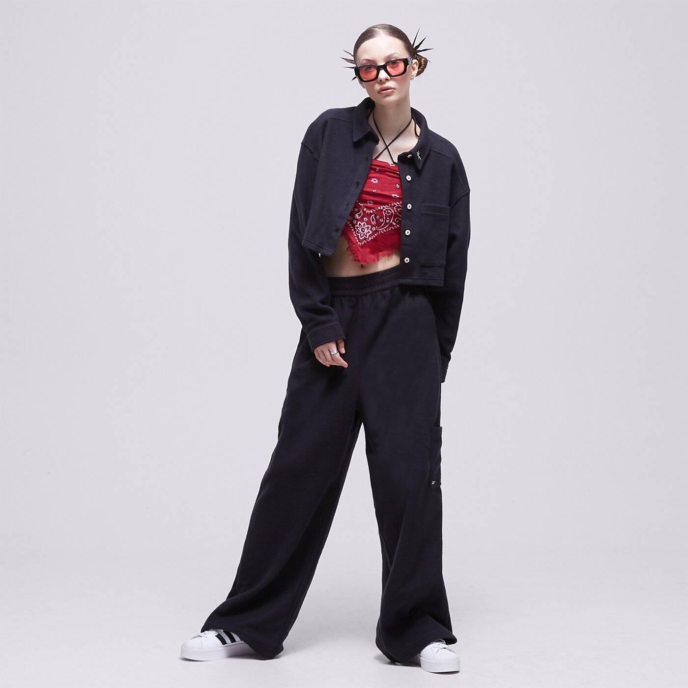 Дамски суичър REEBOK СУИТЧЪР CL WDE FLEECE LAYER ht7868 цвят черен