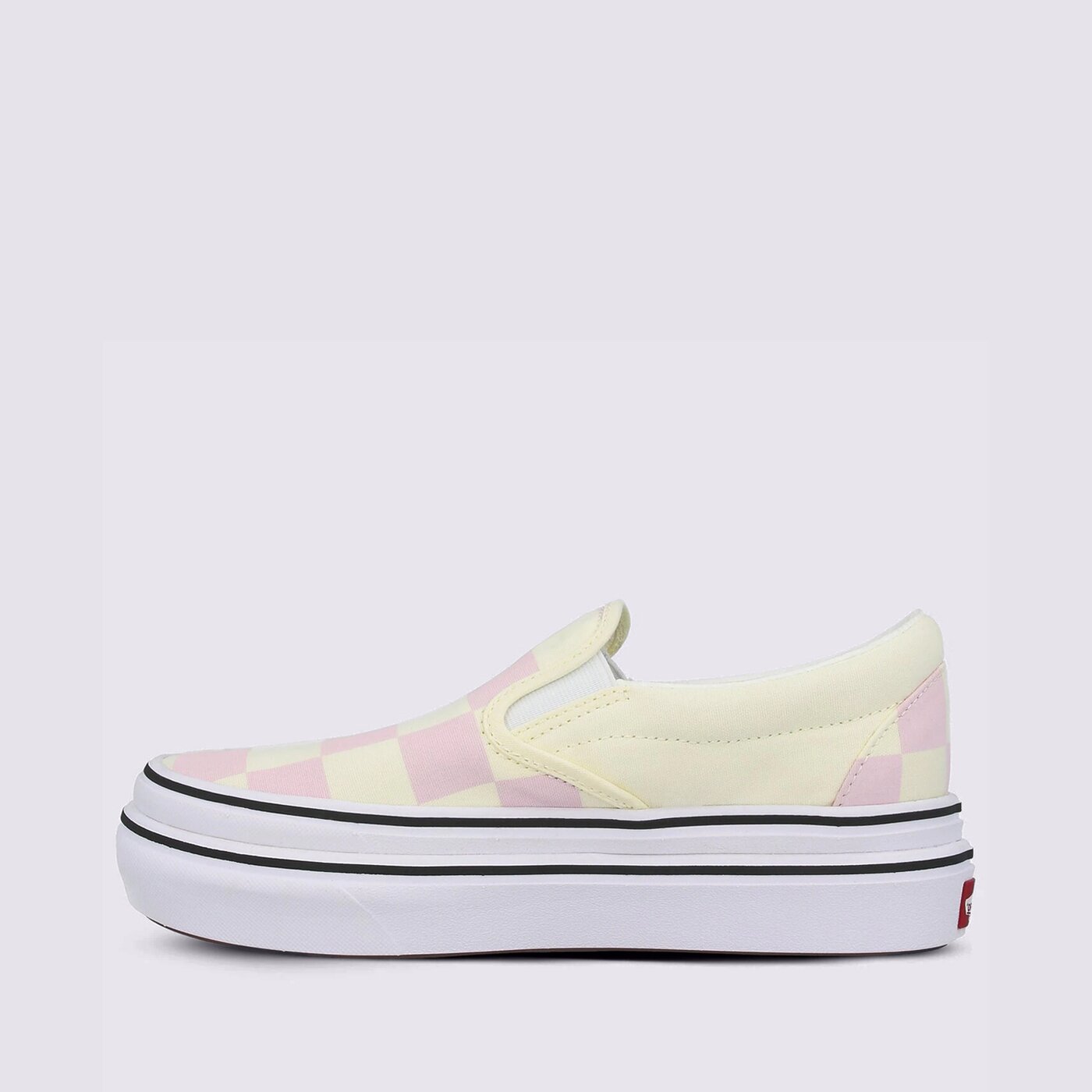 Дамски маратонки VANS UA SUPER COMFYCUSH SLIP-ON vn0a4u1fxt51 цвят бял