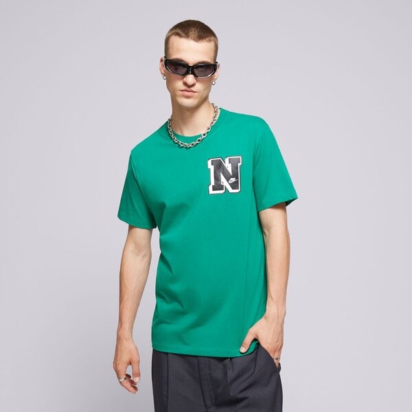 Мъжка тениска NIKE ТЕНИСКА M NSW TEE CLUB SSNL LBR fv3772-365 цвят зелен