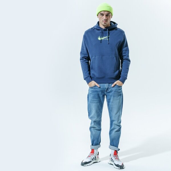 Мъжки суичър NIKE СУИТЧЪР С КАЧУЛКА M NSW HOODIE PO AIR PRNT PACK dd9694-410 цвят тъмносин