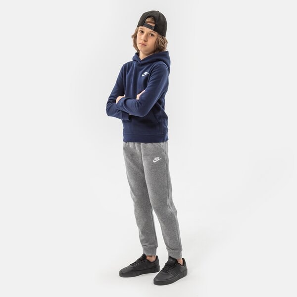 Детски суичър NIKE FRANCHISE OVERHEAD HOODIE JUNIOR BOY bv3757-410 цвят тъмносин