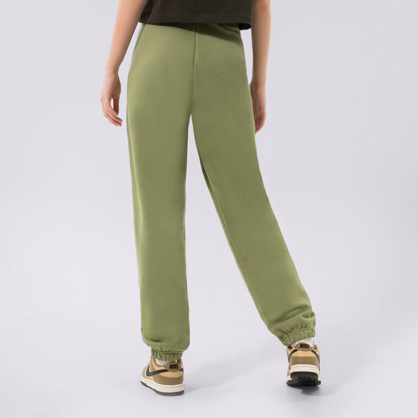 Дамски панталони NIKE ПАНТАЛОНИ W NSW PHNX FLC HR OS PANT dq5887-334 цвят зелен