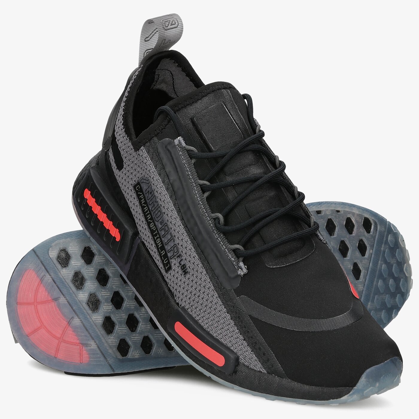 Мъжки маратонки ADIDAS NMD_R1 SPEEDLINES fz3204 цвят черен