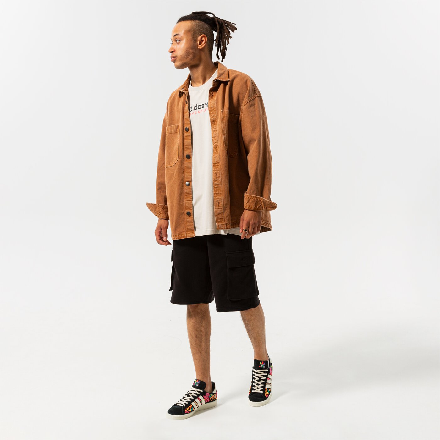 Мъжка тениска ADIDAS ТЕНИСКА ADV MTN SPR TEE hf4774 цвят бежов