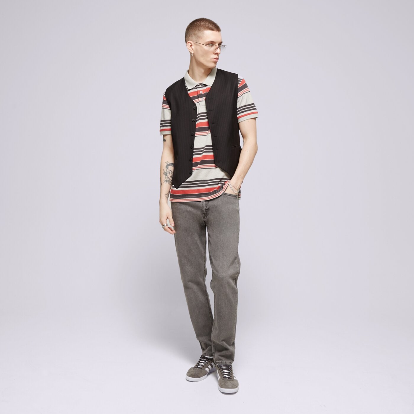 Мъжки панталони LEVI'S ПАНТАЛОНИ 515 SLIM FIT STRAIGHT BLACKS a7222-0007 цвят черен