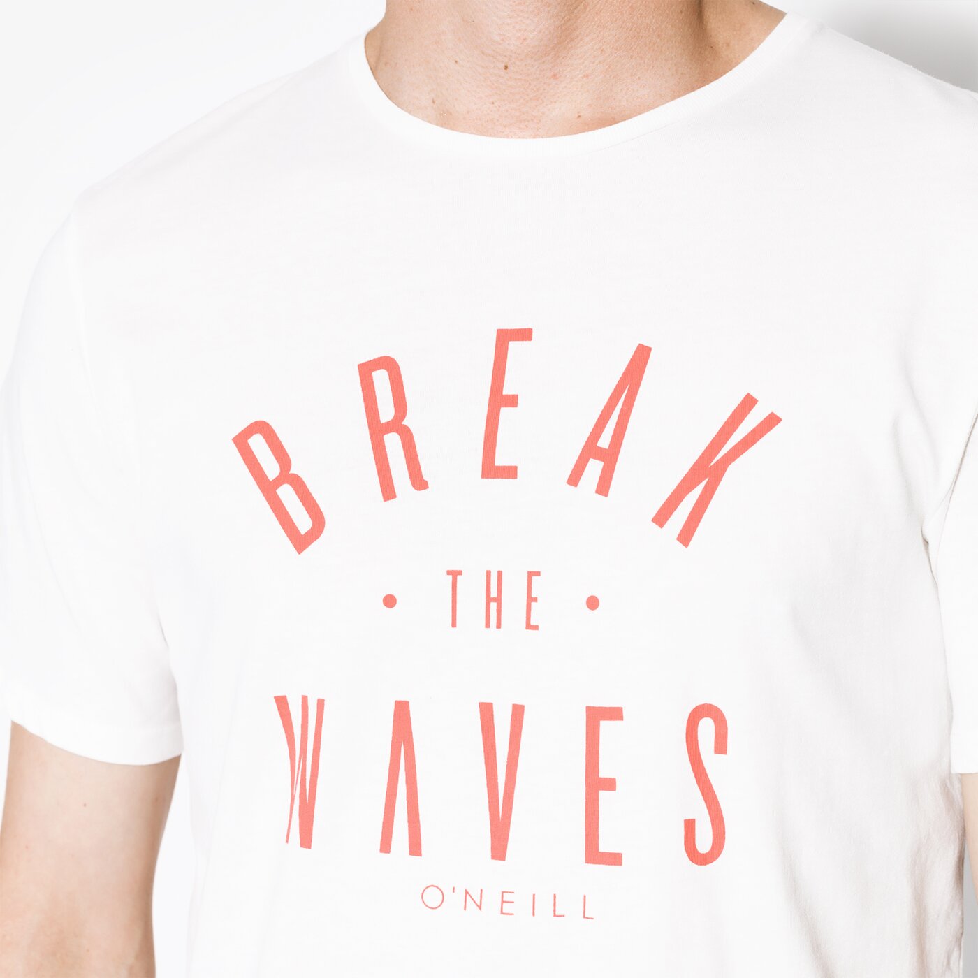 Мъжка тениска O'NEILL ТЕНИСКА SS WAVES 7a37201030 цвят бял