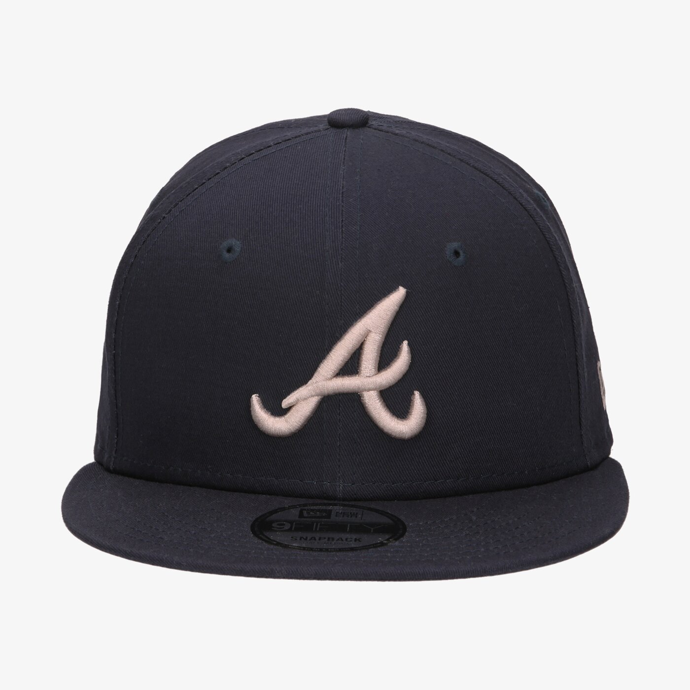 Дамска шапка с козирка NEW ERA ШАПКА LEAGUE ESSENTIAL 9FIFTY ATLANTA BRAVES NAVY/ST 80536623 цвят тъмносин