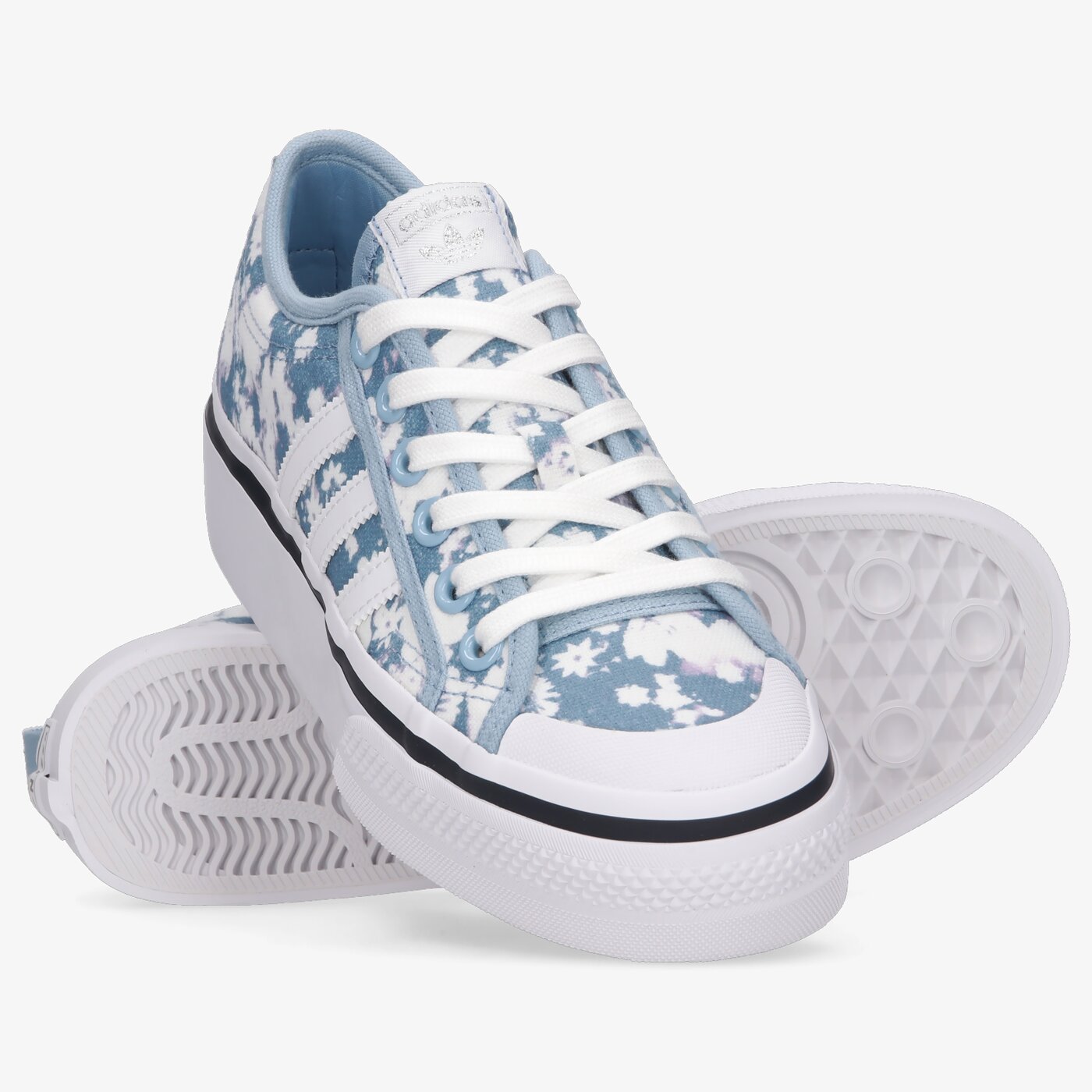 Дамски маратонки ADIDAS NIZZA PLATFORM W h01232 цвят син