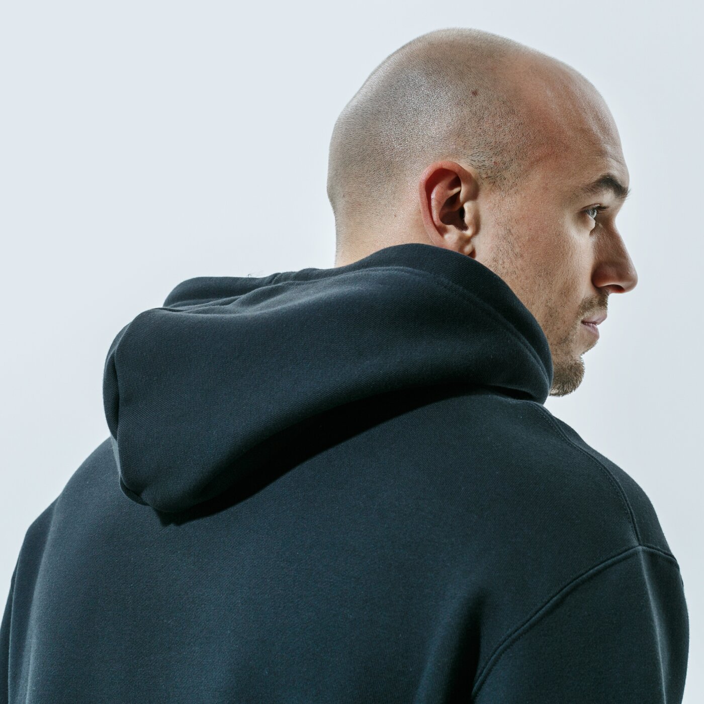 Мъжки суичър JORDAN СУИТЧЪР С КАЧУЛКА M J FLT FLC PO SOLID cv6146-010 цвят черен