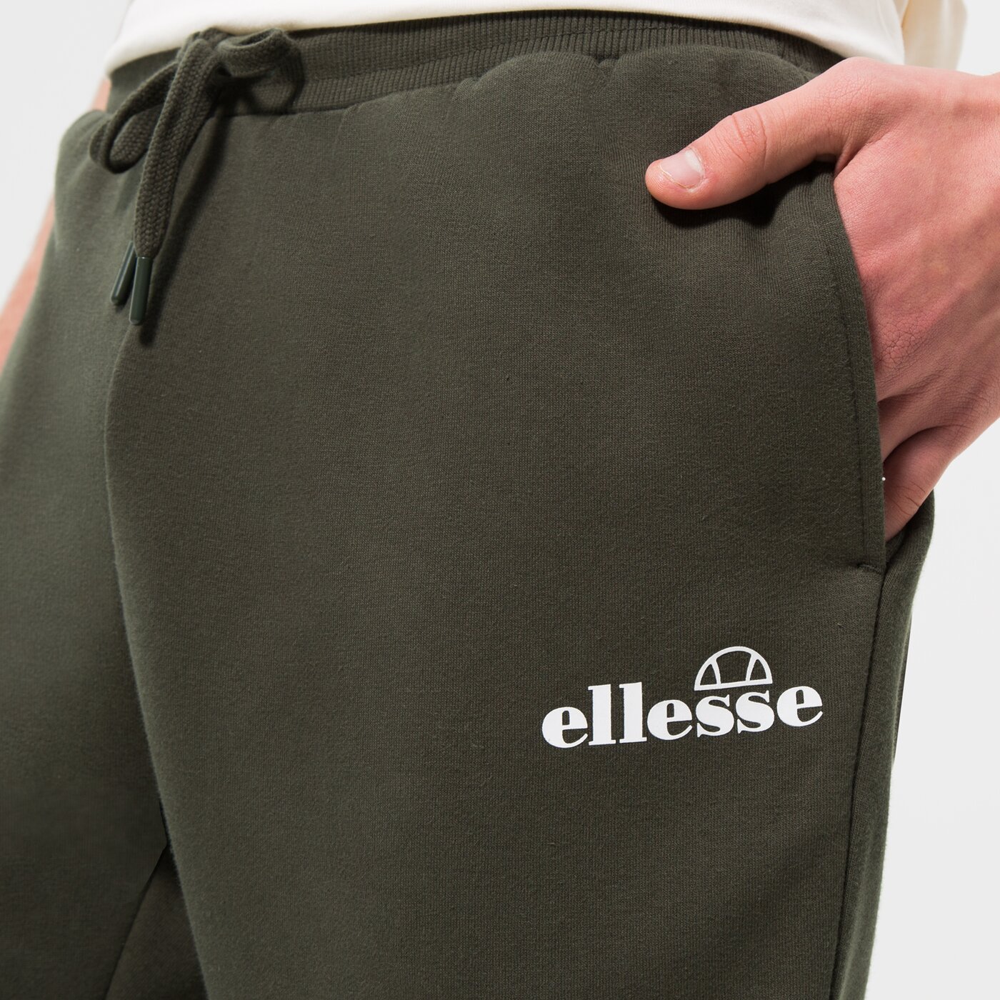 Мъжки панталони ELLESSE ПАНТАЛОНИ CRAVO JOG PANT DGREEN shp16465502 цвят зелен