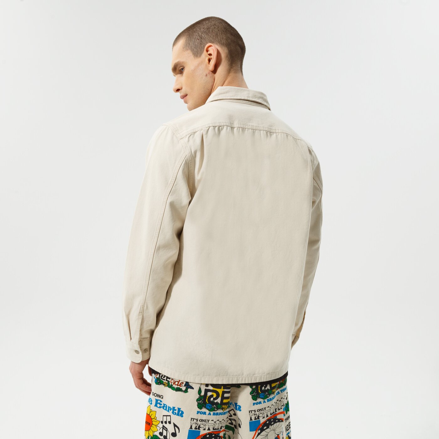 VANS РИЗА ECO POSITIVITY WORKSHIRT LS vn0a5kmz7vj1 цвят бежов