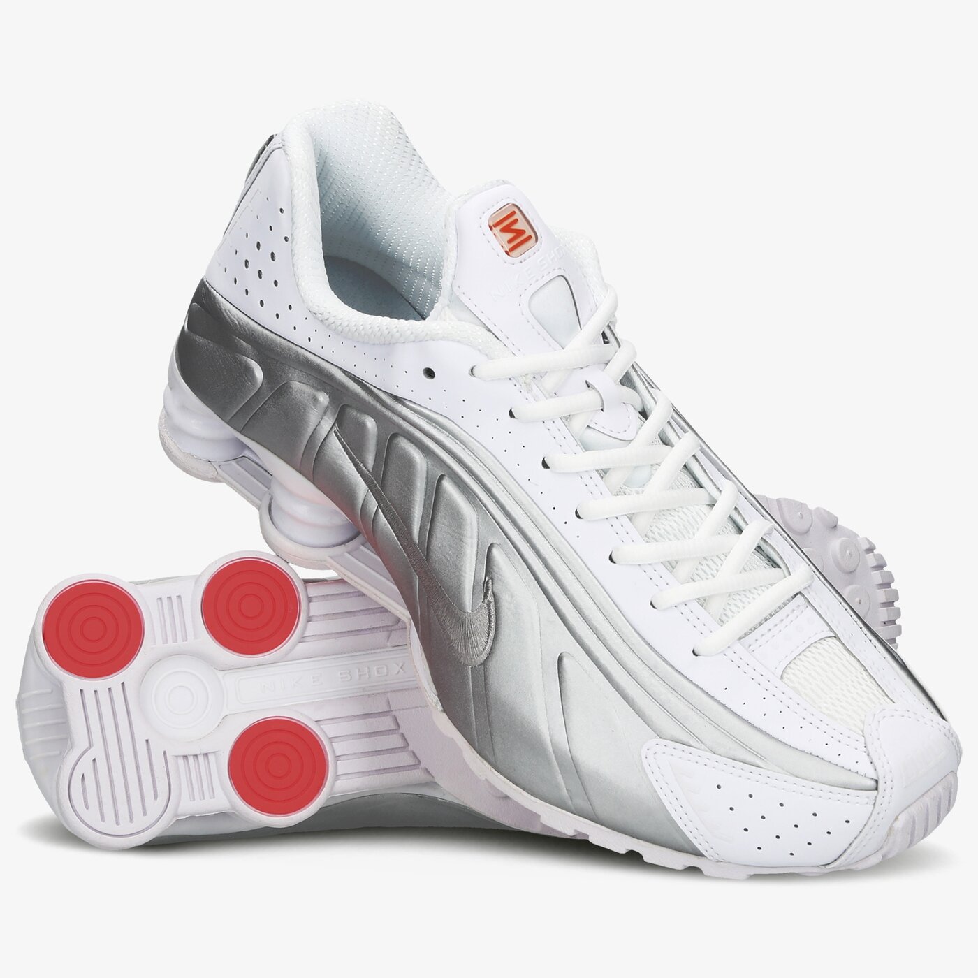 Мъжки маратонки NIKE SHOX R4 104265-131 цвят бял